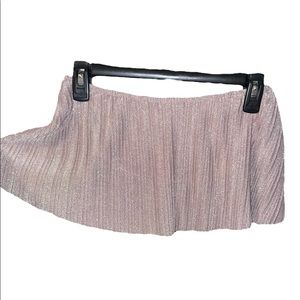 NWOT Urban Outfitters Toya Pleated Glitter Tube Top Size Medium